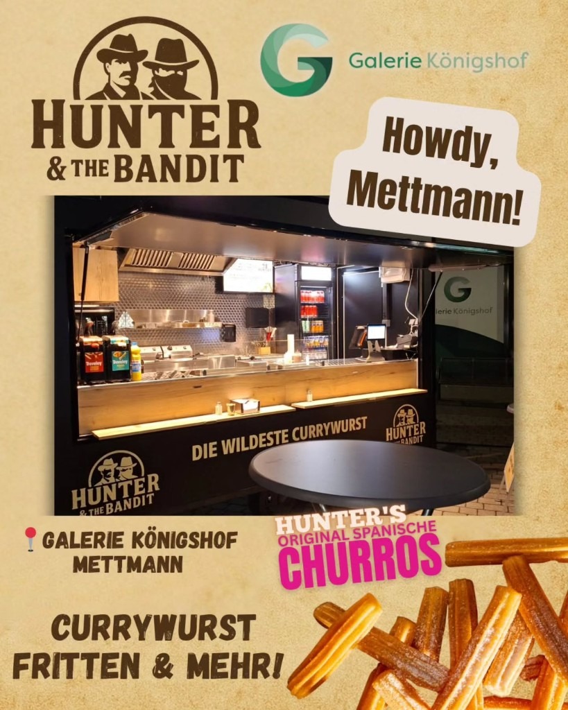 Hunter & The Bandit Branding und Event-Auftritt